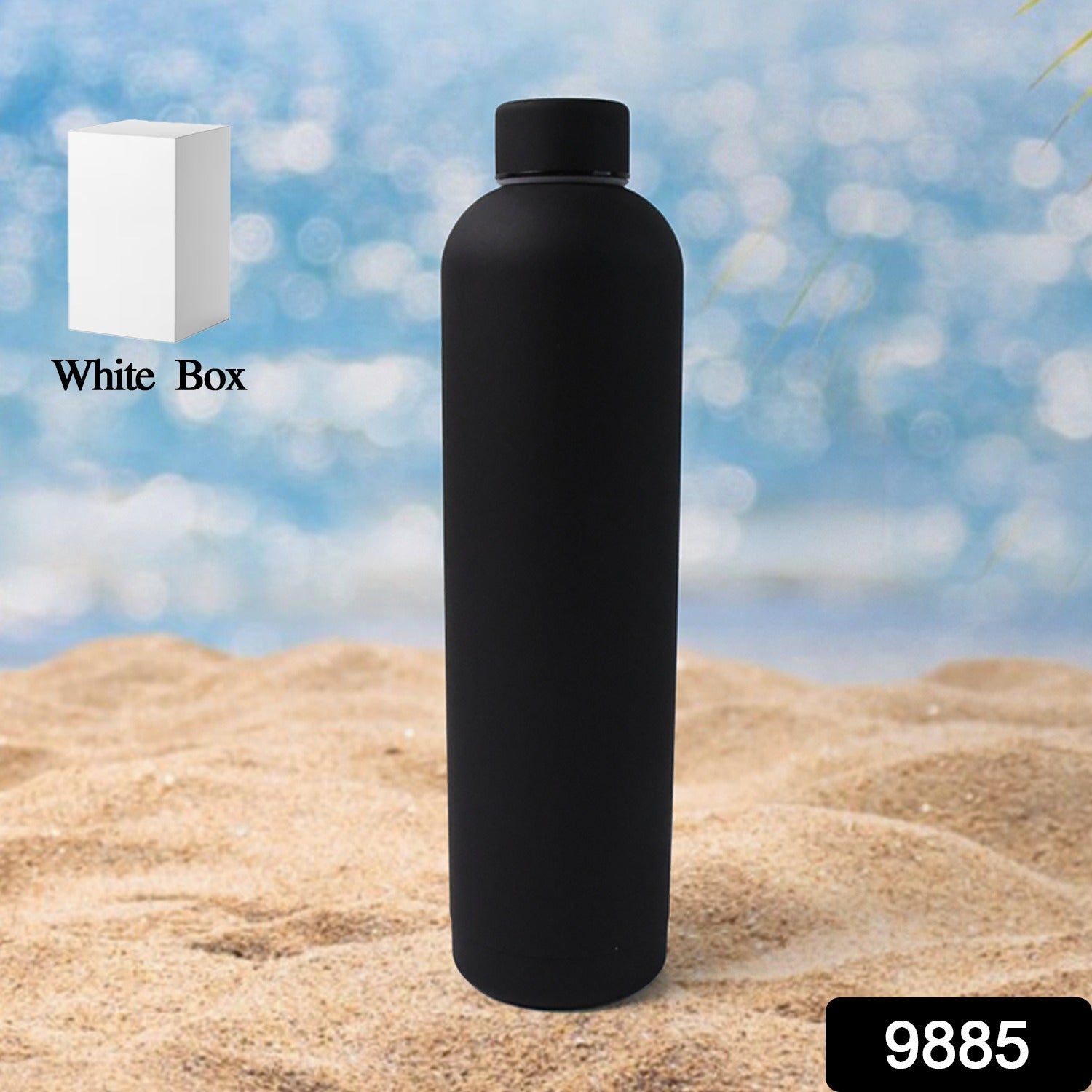 Stainless Steel Double Wall Vacuum-insulated Drink Water Bottle (1L)