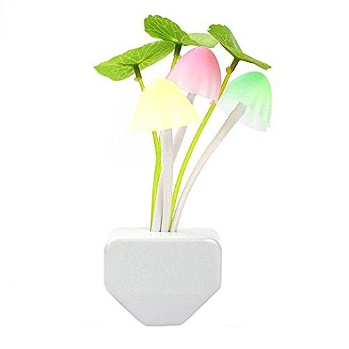 GlowShroom: Automatic Sensor Mushroom Night Lamp – Color-Changing Magic for Every Room