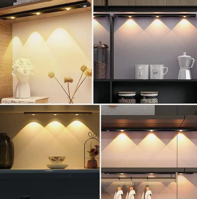 LumiSense: USB Rechargeable LED Motion Sensor Cabinet Light – Smart Lighting On Demand