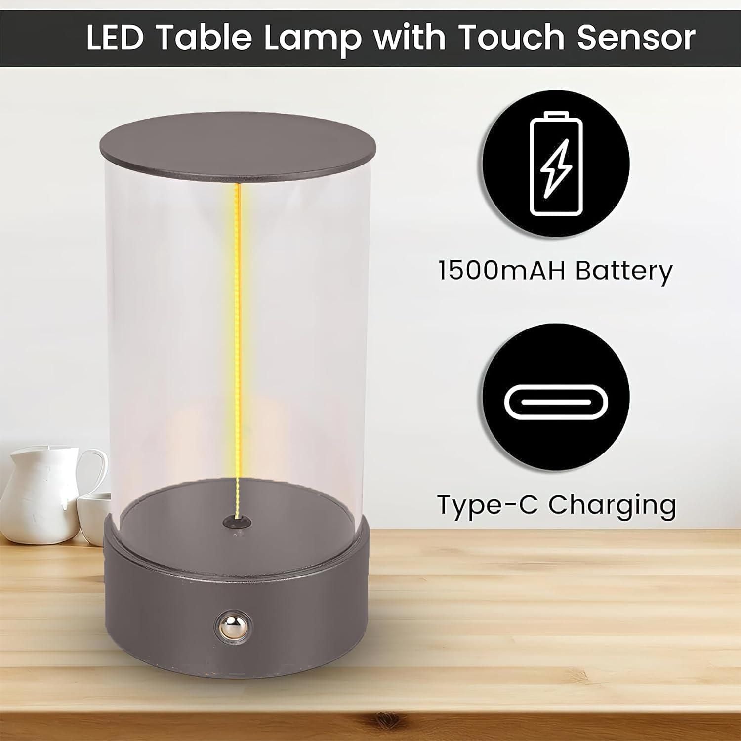MagniGlow: Magnetic Balance LED Lamp – A Modern Twist on Light & Design