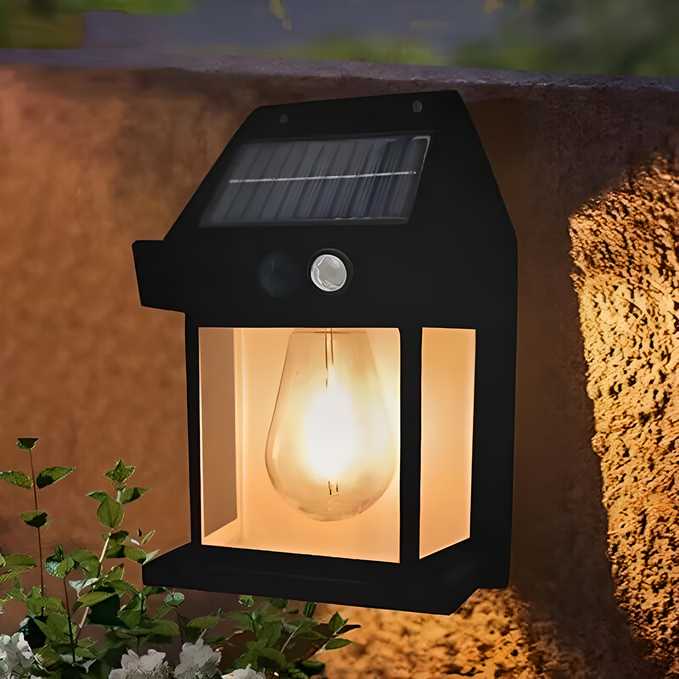 SunGuard Pro: Solar-Powered Outdoor Wall Light – Smart Lighting for Safer Nights