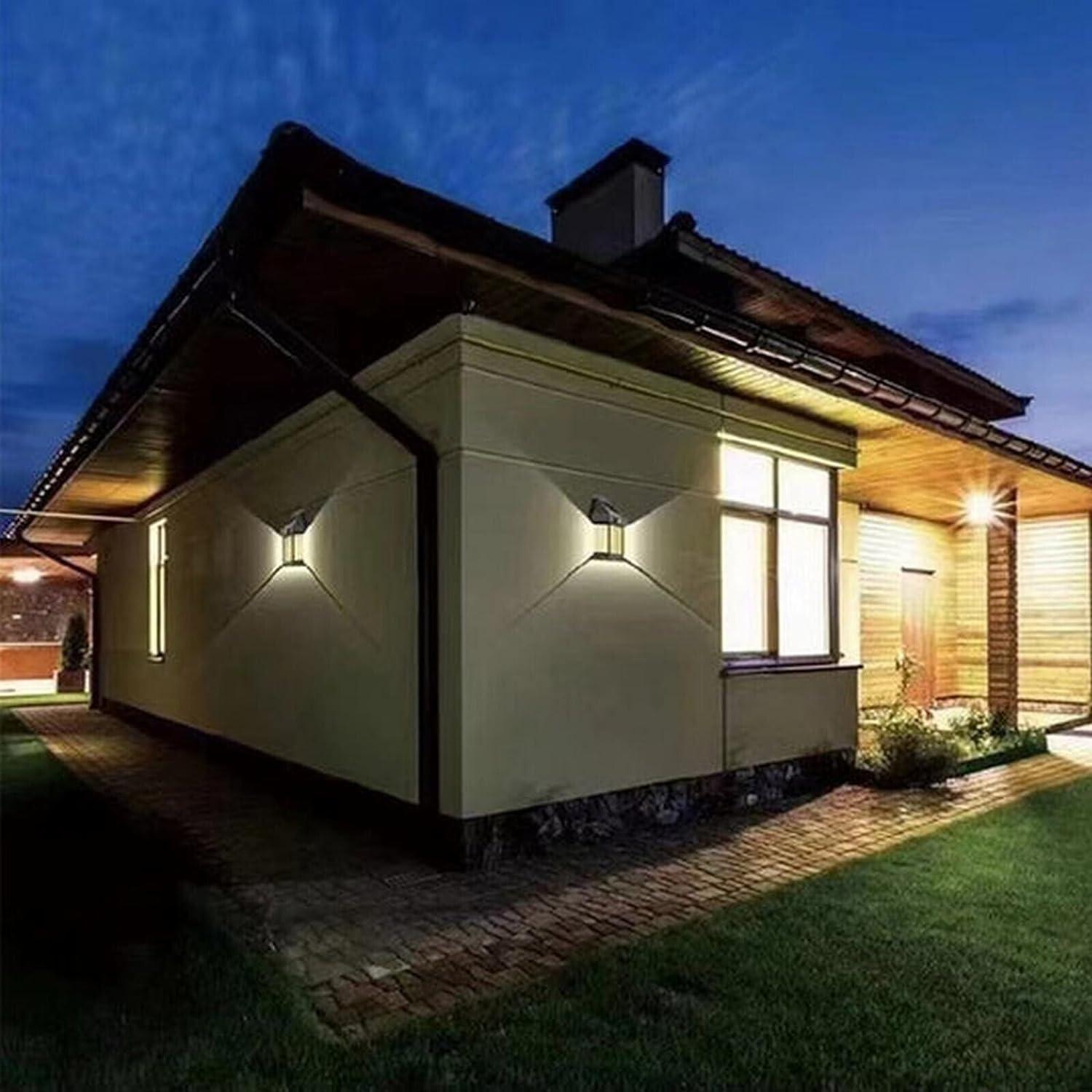 SunGuard Pro: Solar-Powered Outdoor Wall Light – Smart Lighting for Safer Nights