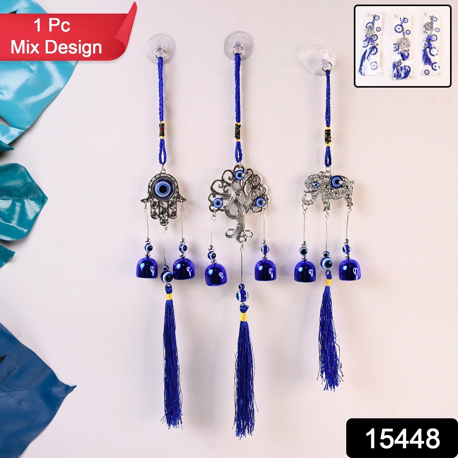 Metal  Wind Chime Bells (Mix Design  1 Pc)