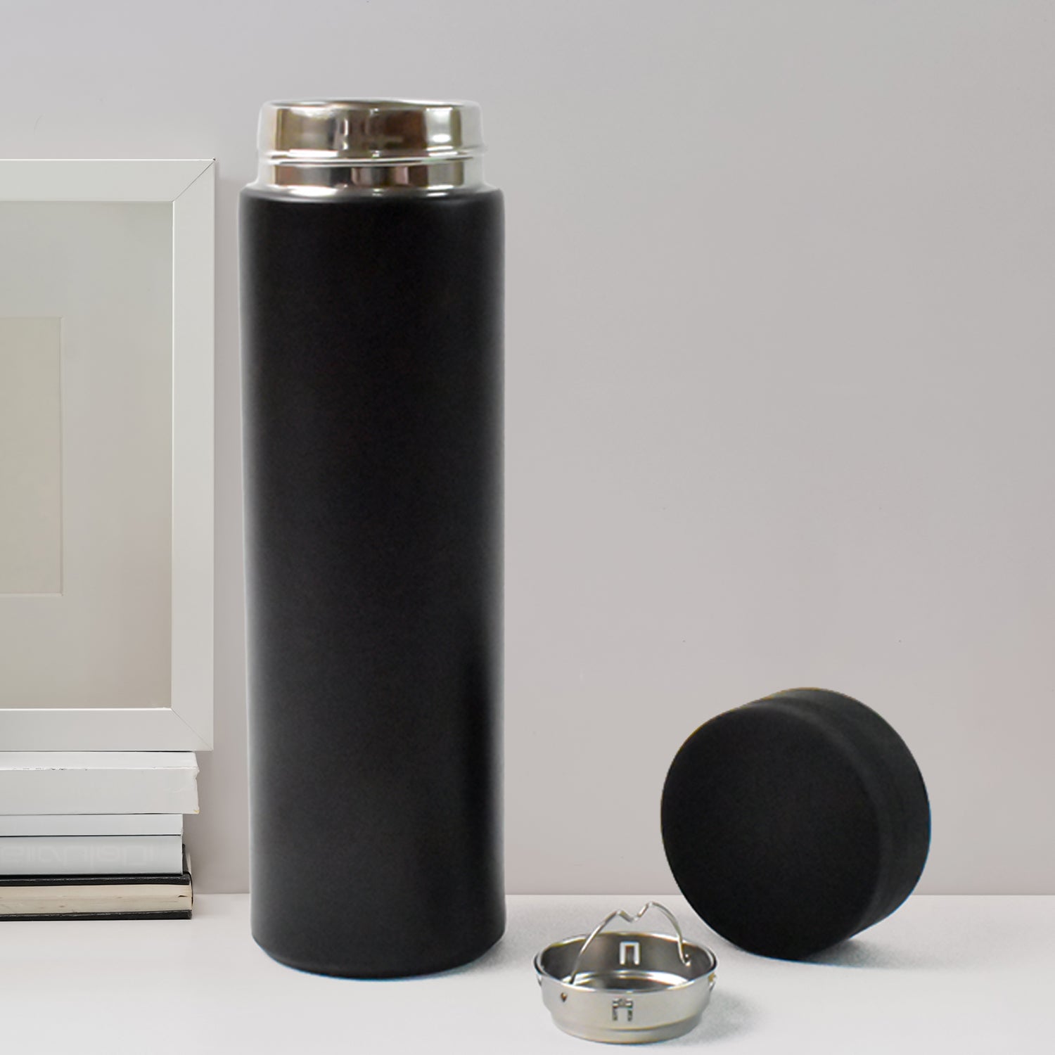 Vacuum Stainless Steel Double Wall Water Bottle (500 Ml)