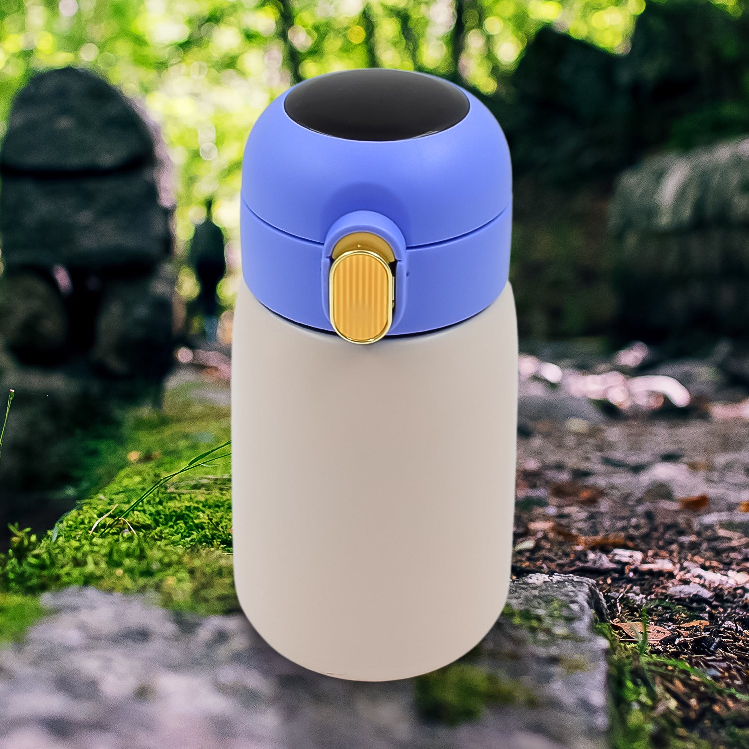 Smart Vacuum Insulated Water Bottle With Led Temperature Display (300 Ml)