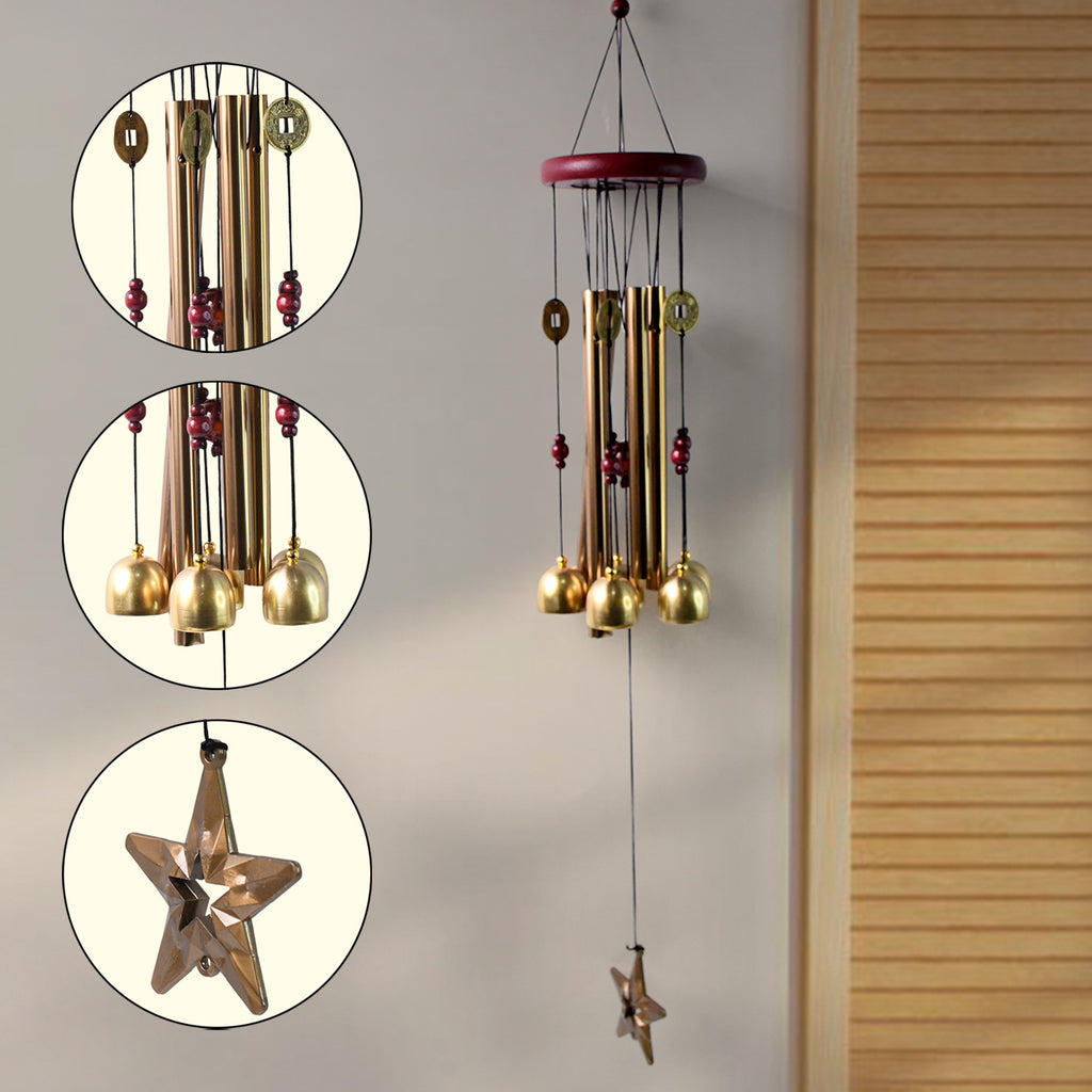 SkyWhisper Dragonfly Wind Chime – Outdoor Hanging Décor with Calming Melodies