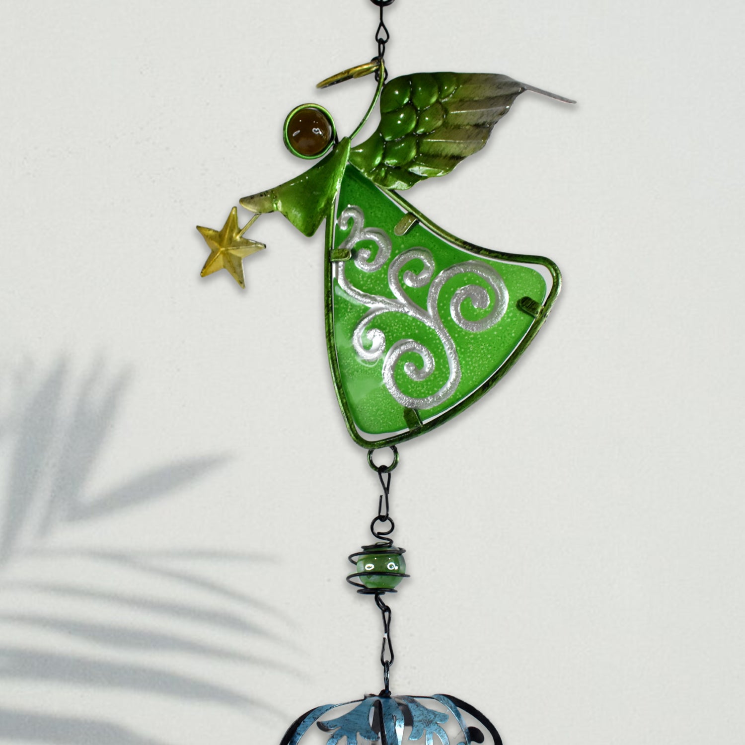 WhimsyWings: Dragonfly Wind Chime – Outdoor Hanging Charm for Peace & Beauty