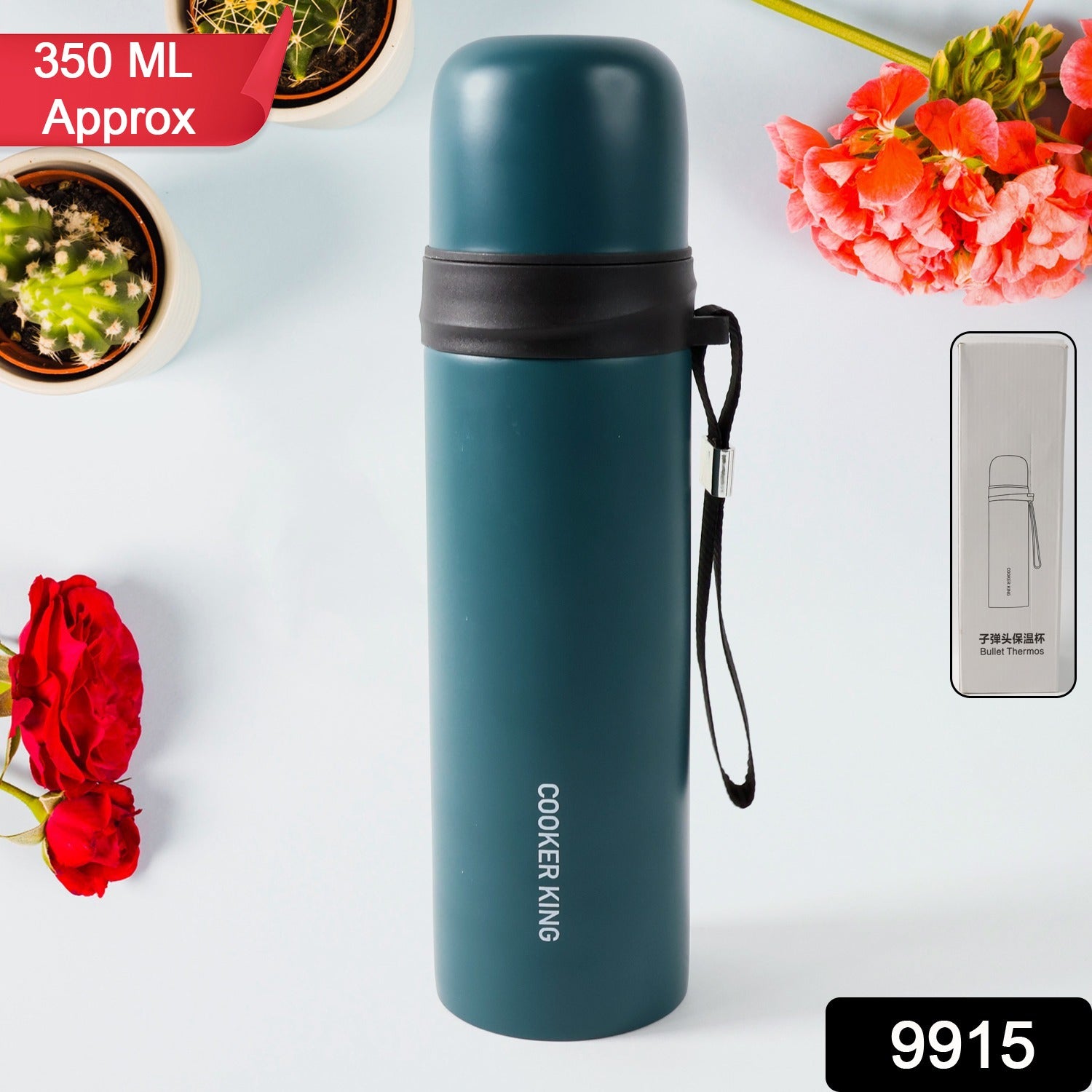 Stainless Steel Leakage-proof Vacuum Flask (350ml)