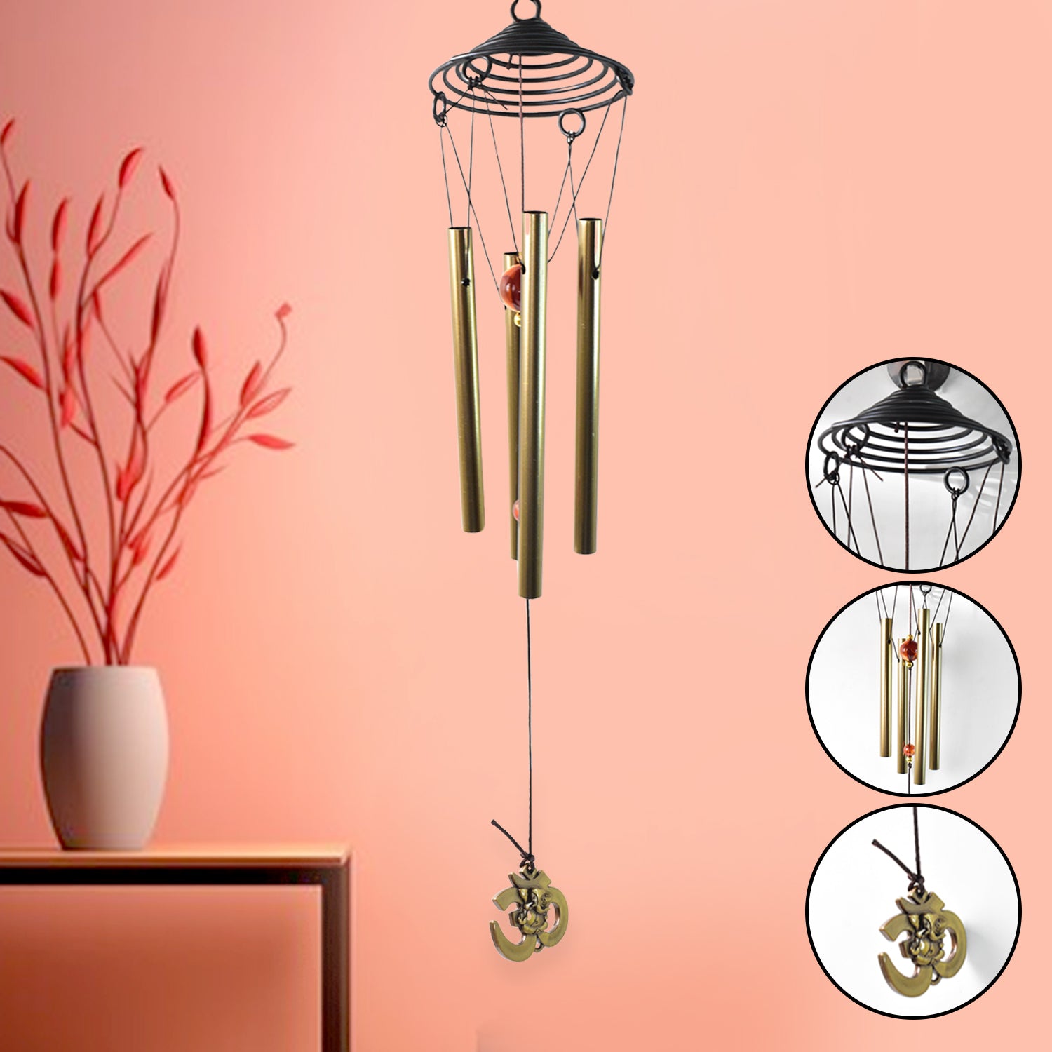 WhimsyWings: Dragonfly Wind Chime – Outdoor Hanging Charm for Peace & Beauty