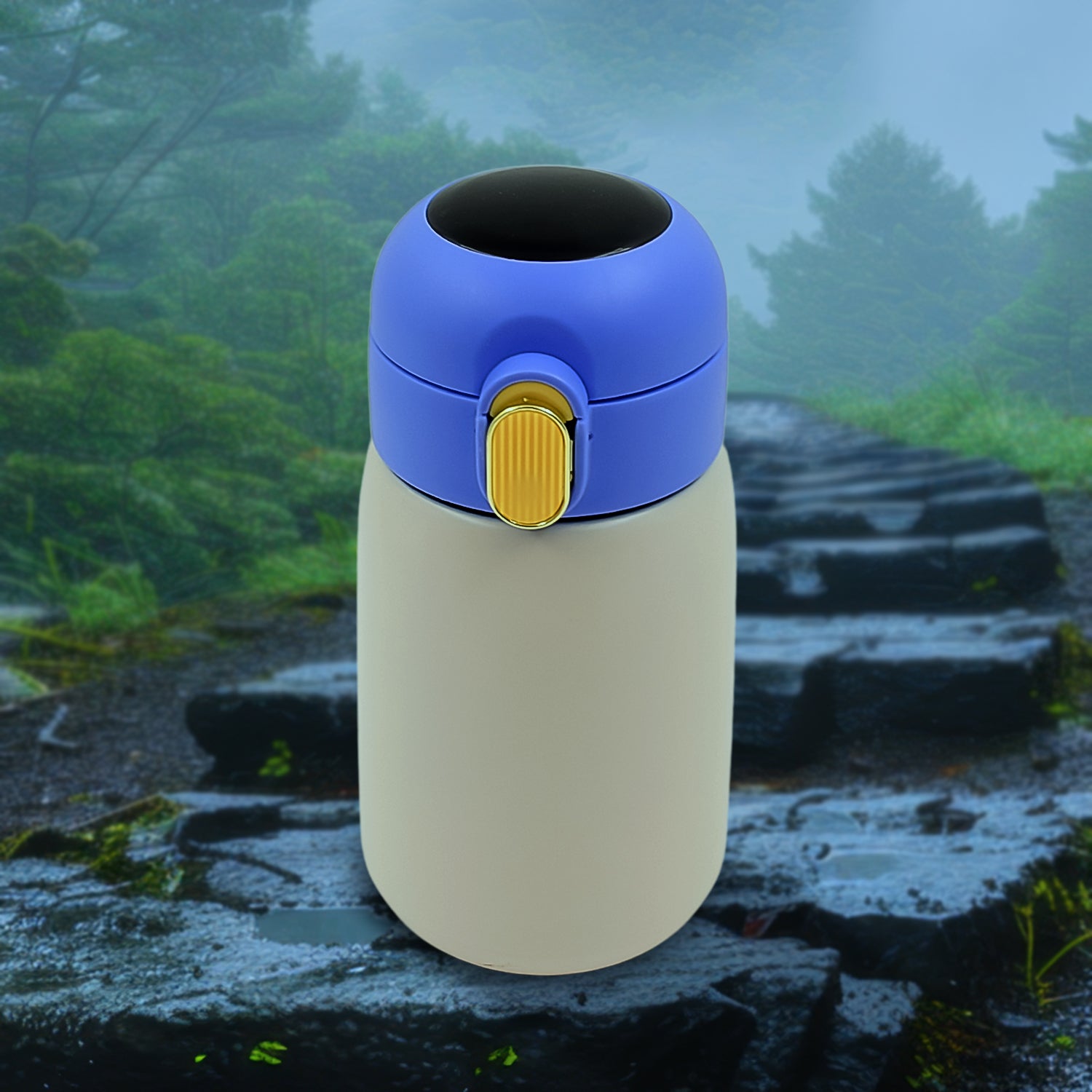 Smart Vacuum Insulated Water Bottle With Led Temperature Display (300 Ml)