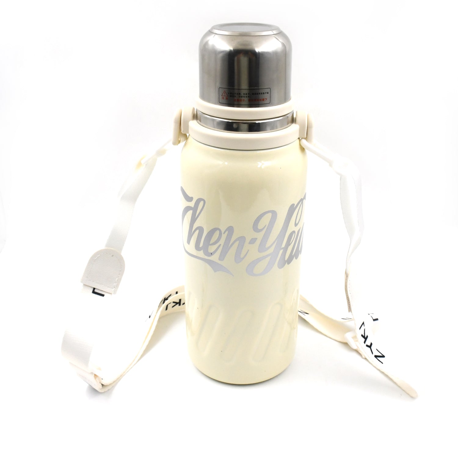 Stainless Steel Vacuum Insulated Water Bottle  Leak Proof Flask For Tea Coffee  Reusable Water Bottle With Hanging Strap  Bottle For Hot  Cold Drinks Wide Mouth Water Flask (900 ml)