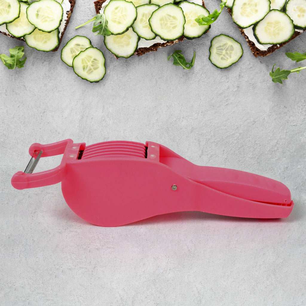 Vegetable & Fruit Multi Cutter 5 Blade Vegetable Cutter With Peeler