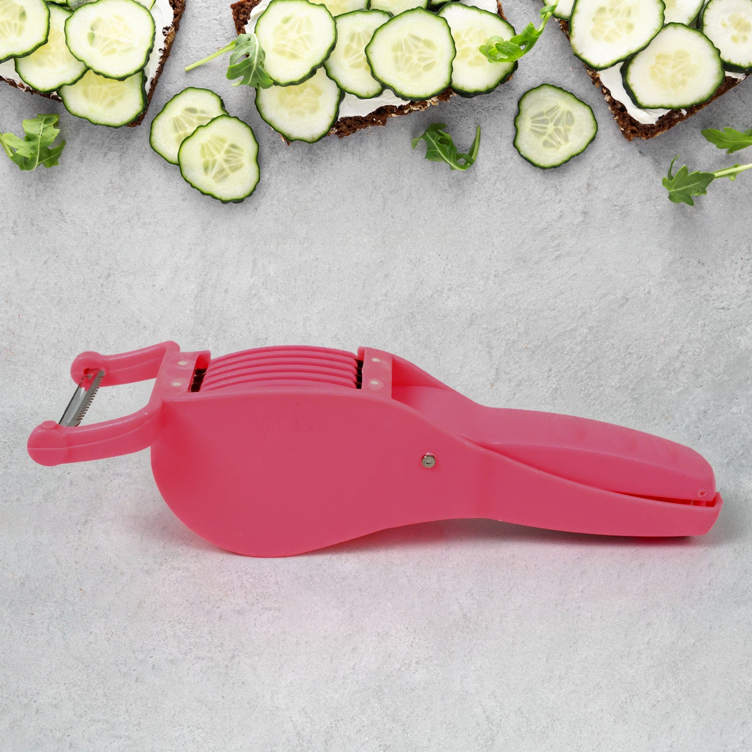 Vegetable & Fruit Multi Cutter 5 Blade Vegetable Cutter With Peeler