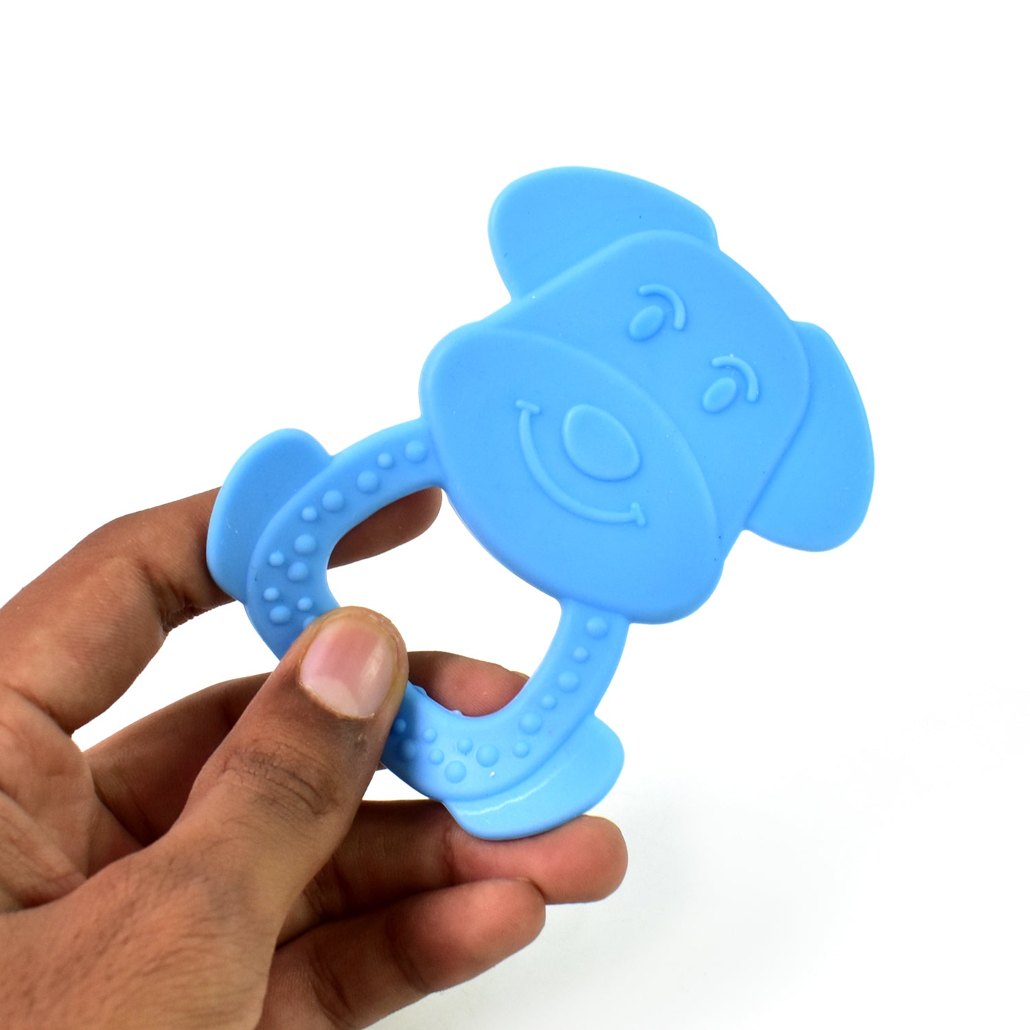 Silicone Baby Teether Pack Of 4 (Mix Design  Color)