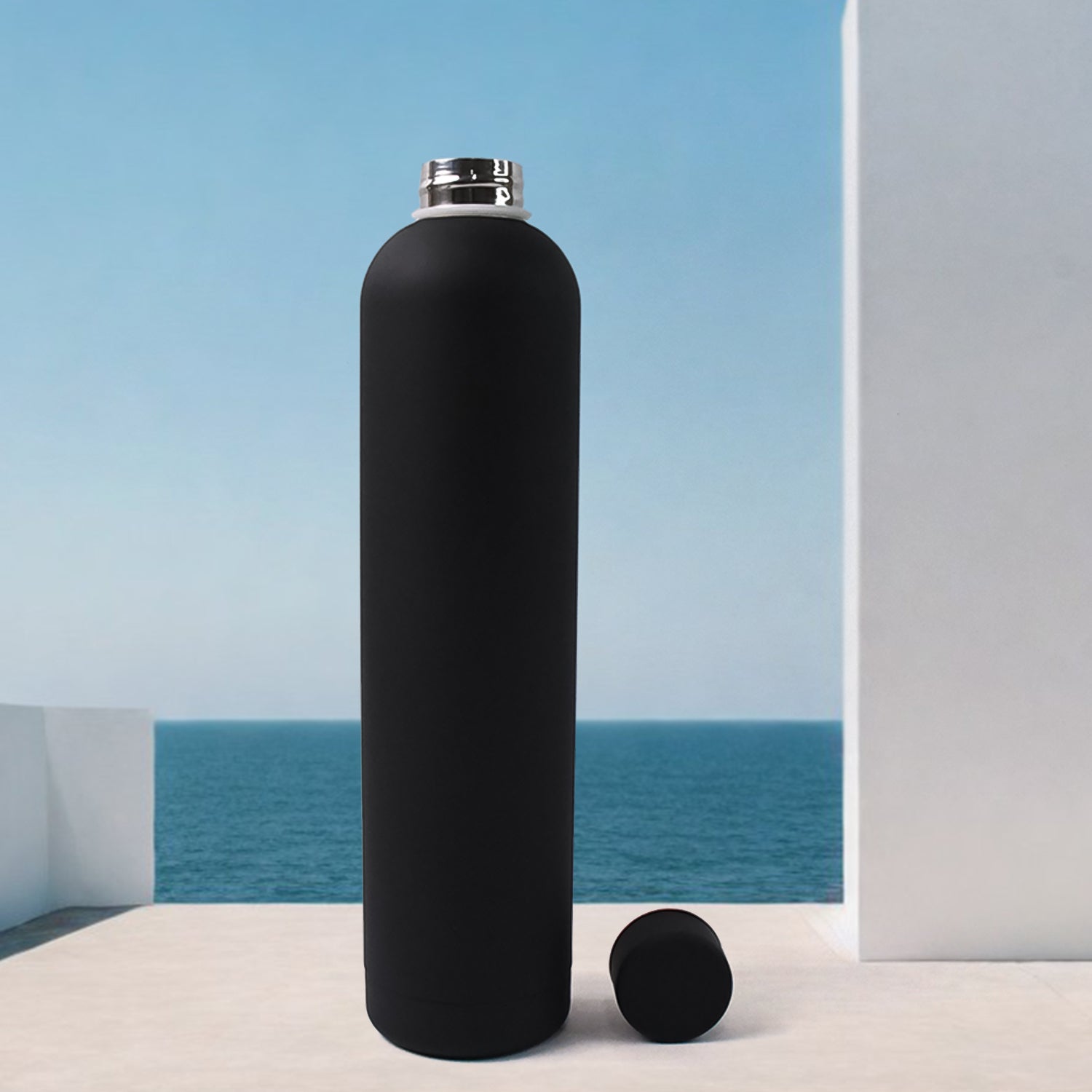 Stainless Steel Double Wall Vacuum-insulated Drink Water Bottle (1L)