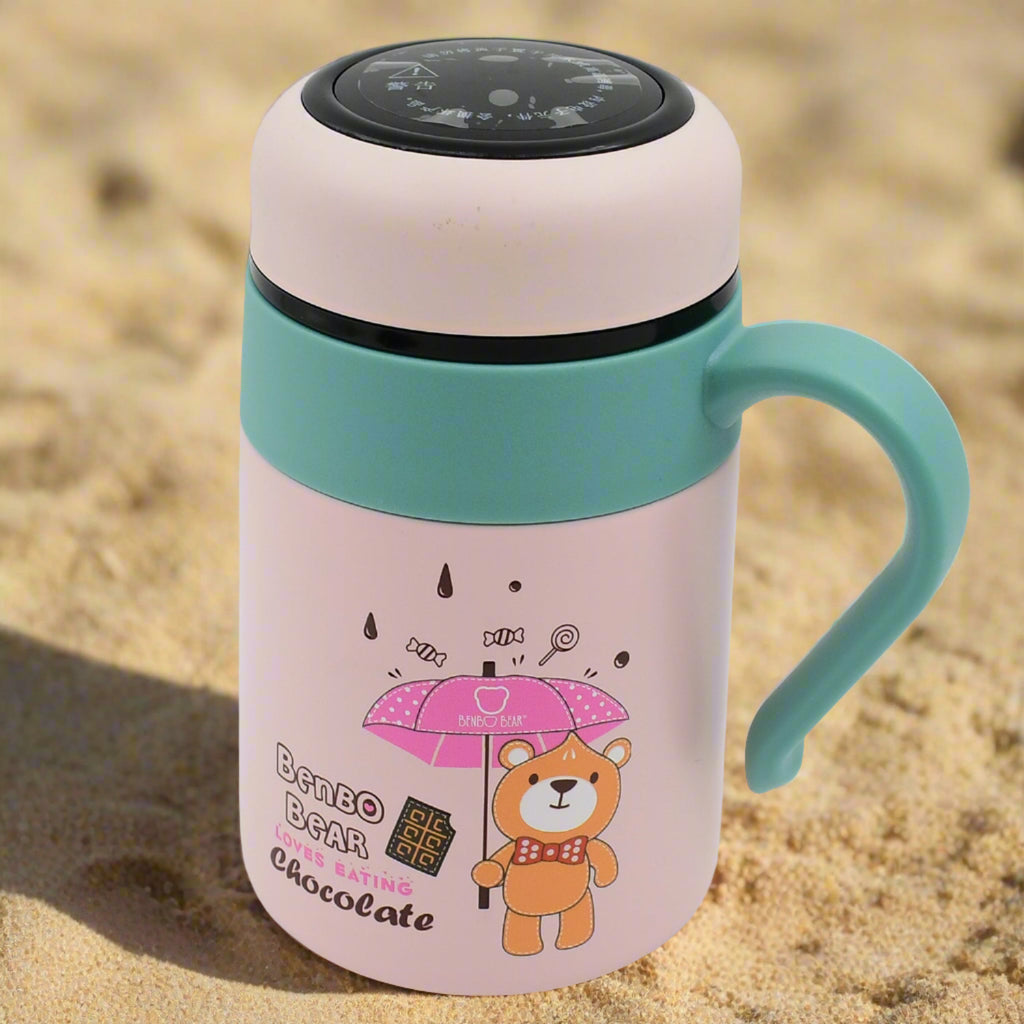 Smart Vacuum Insulated Water Bottle With Led Temperature Display  Gift Color Box (600 Ml)