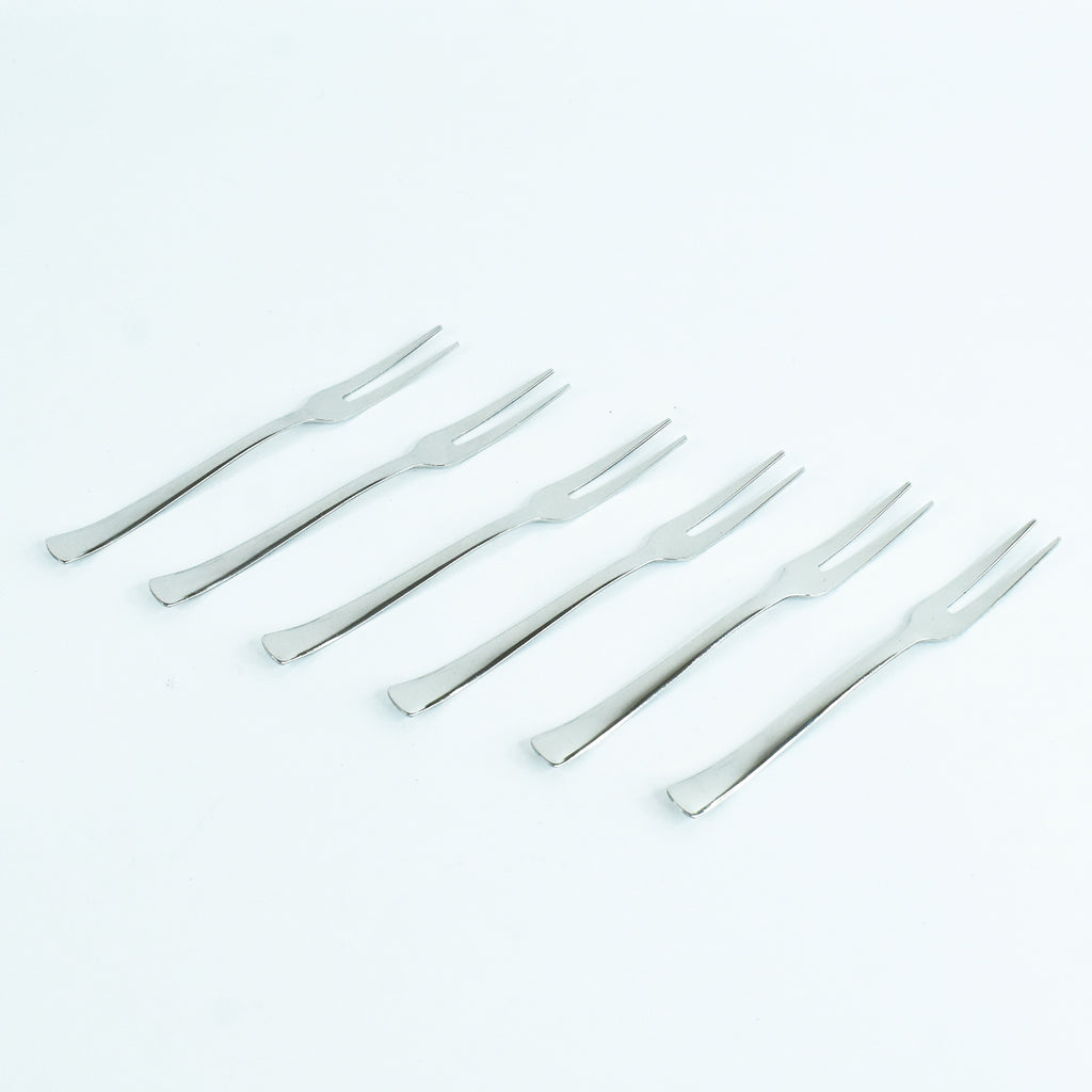 Apex Stainless Steel Fruit Fork (6 Pcs)