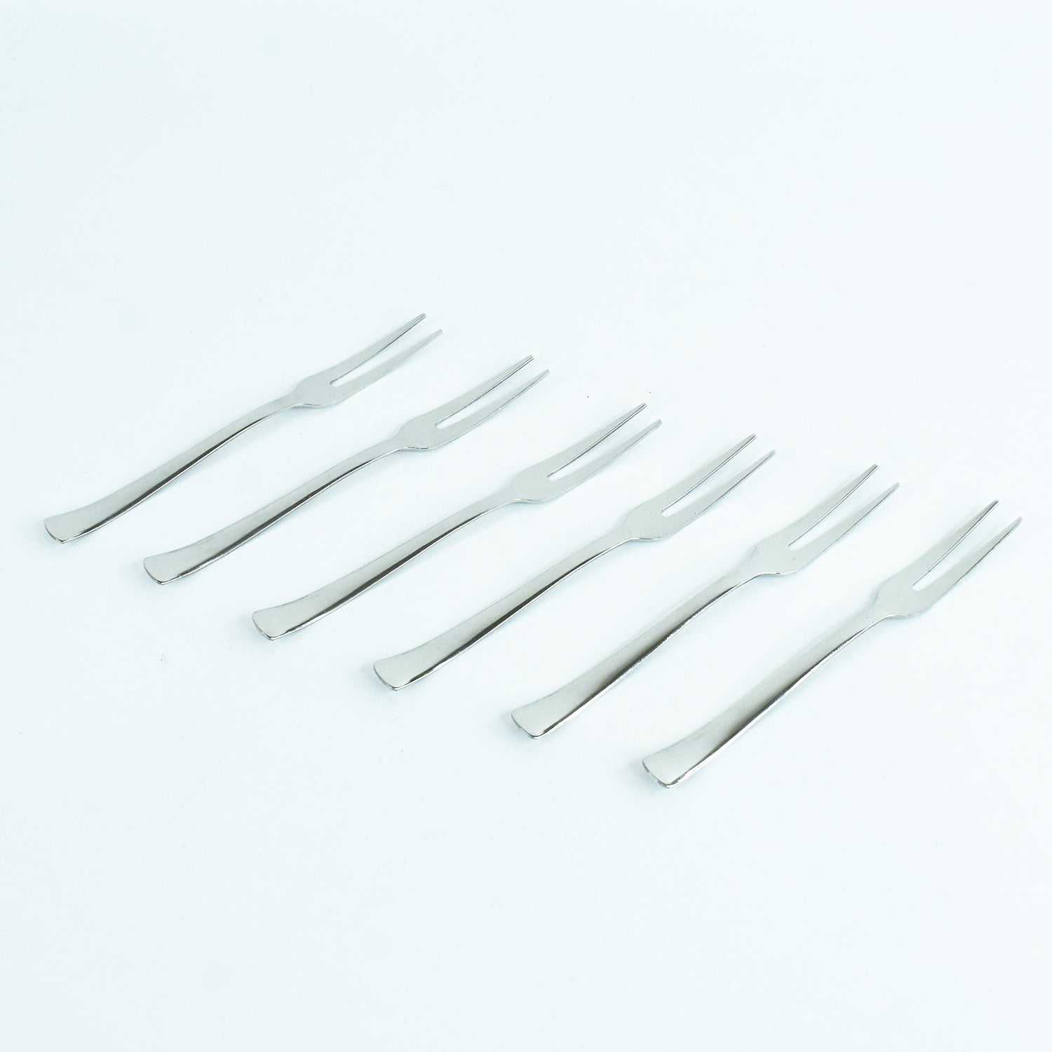 Apex Stainless Steel Fruit Fork (6 Pcs)