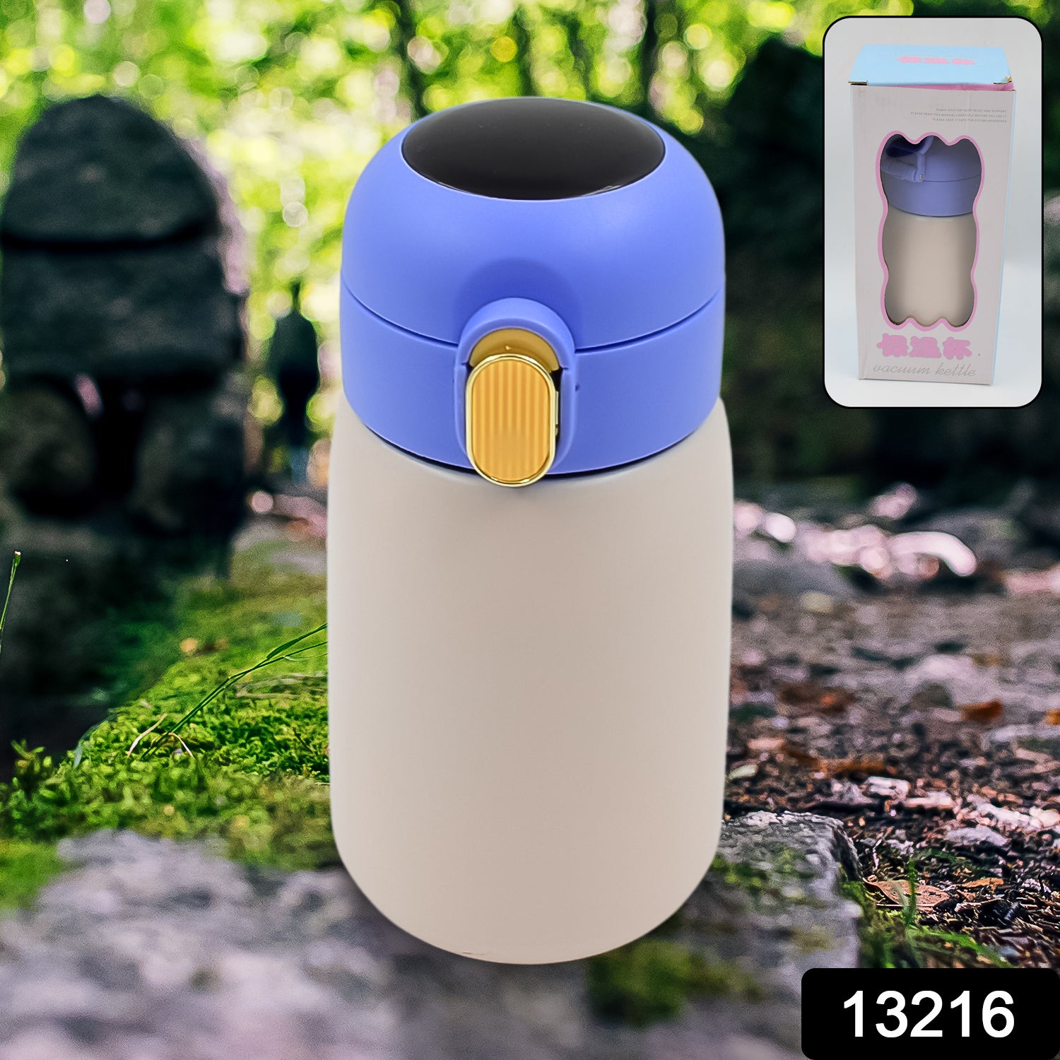 Smart Vacuum Insulated Water Bottle With Led Temperature Display (300 Ml)