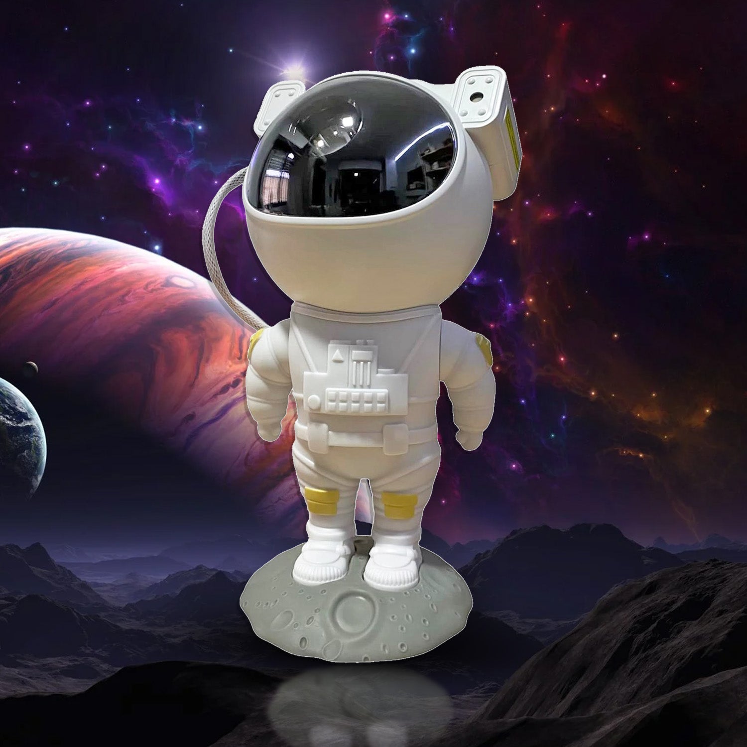 Astronaut Nebula and Stars Projector- Night Lamp for Kids