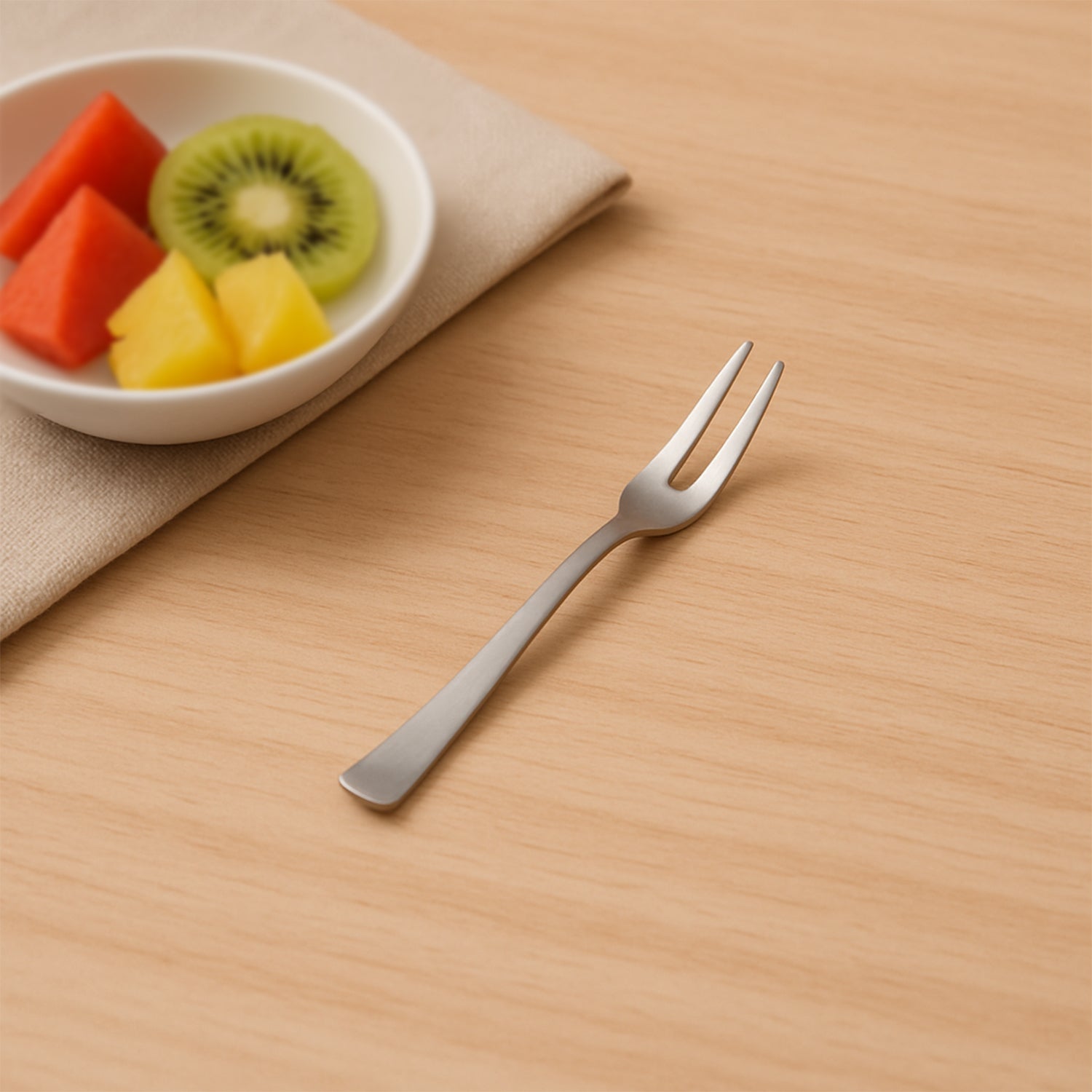 Apex Stainless Steel Fruit Fork (6 Pcs)