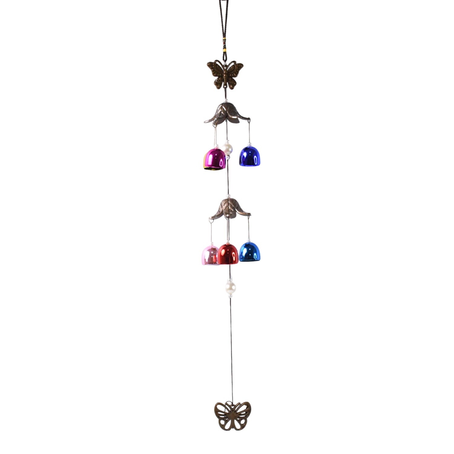 TranquilWings: Decorative Dragonfly Wind Chime – Outdoor Elegance with Soothing Sounds